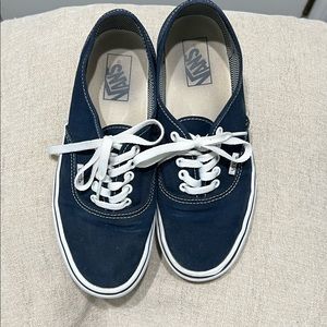 Navy blue classic vans